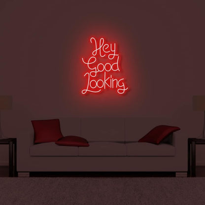 Hey Good Looking Led Neon Sign | Shineneon