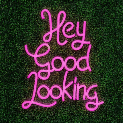 Hey Good Looking LED Neon Sign Wall Neon Sign - Shineneon