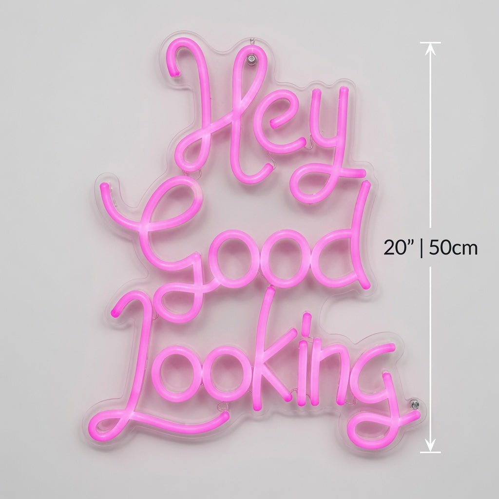 Hey Good Looking LED Neon Sign Wall Neon Sign - Shineneon