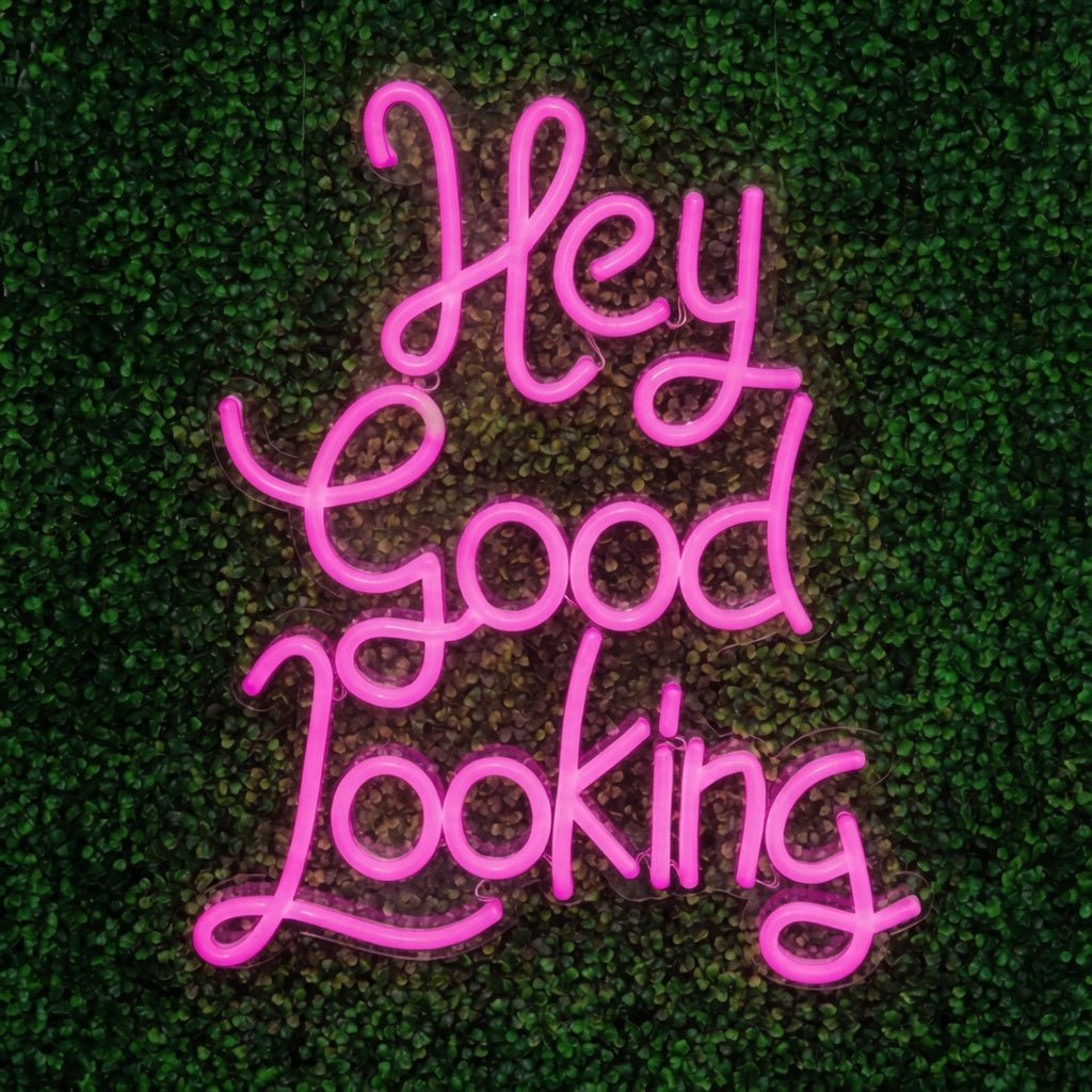 Hey Good Looking LED Neon Sign Wall Neon Sign - Shineneon