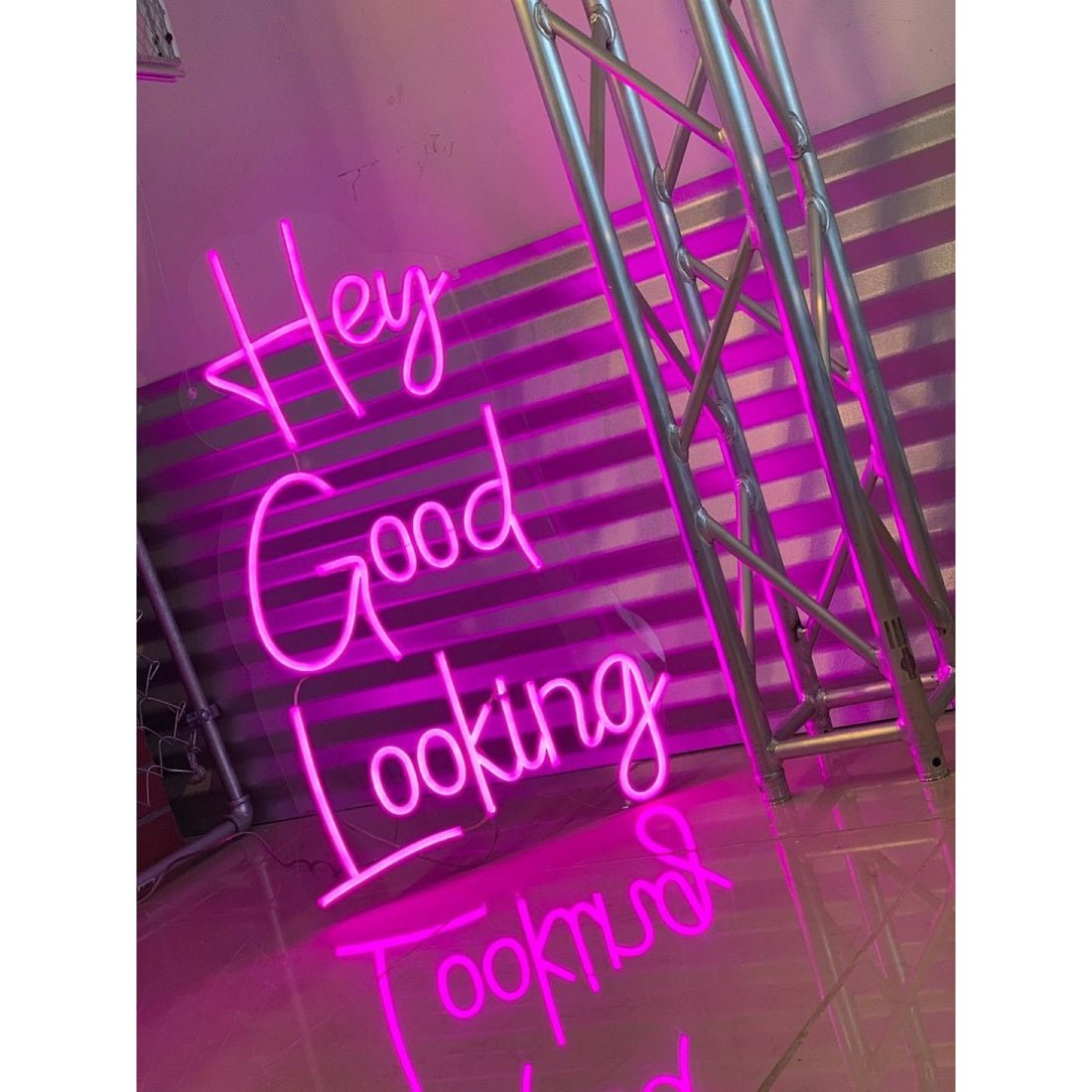 Hey Good Looking Led Sign Business Neon Signs - Shineneon