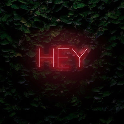 Hey Led Neon Sign - Shineneon