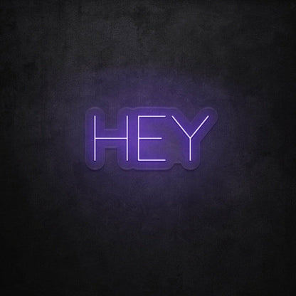Hey Led Neon Sign - Shineneon