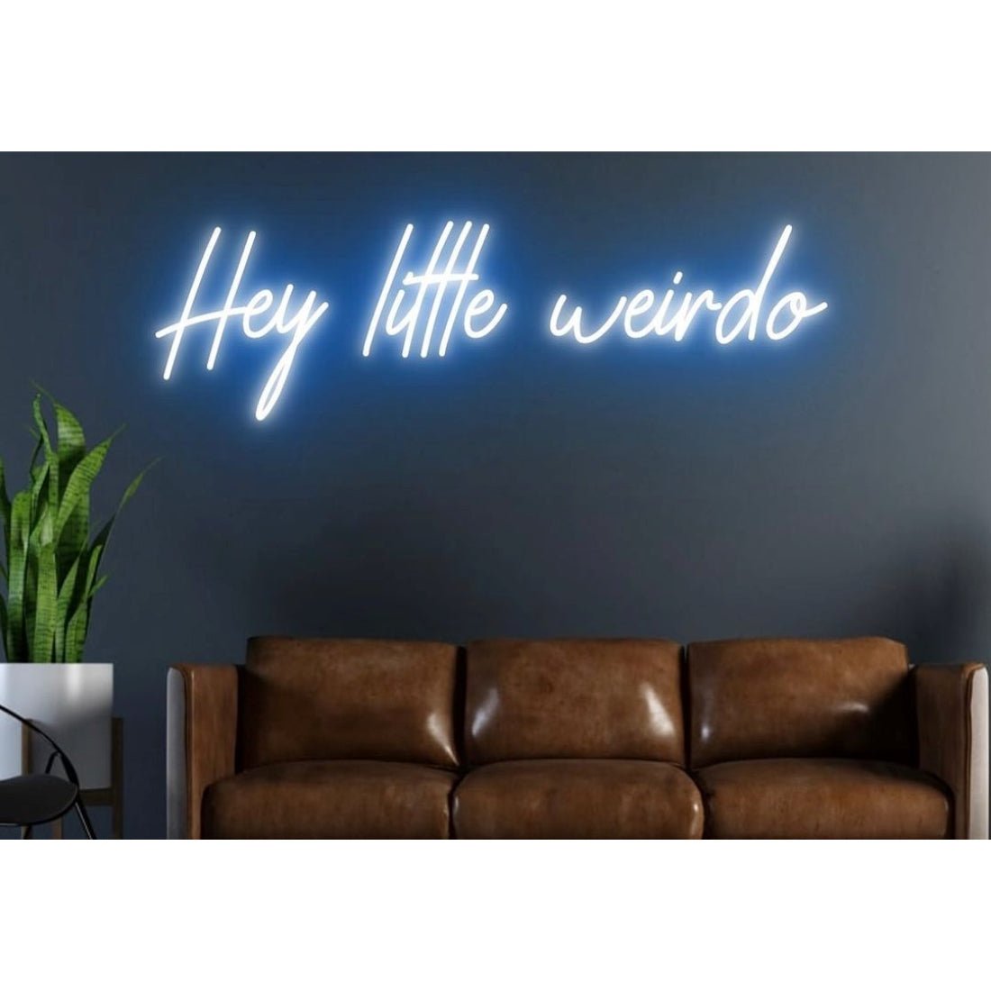 Hey Little Weirdo Led Sign Business Neon Sign - Shineneon