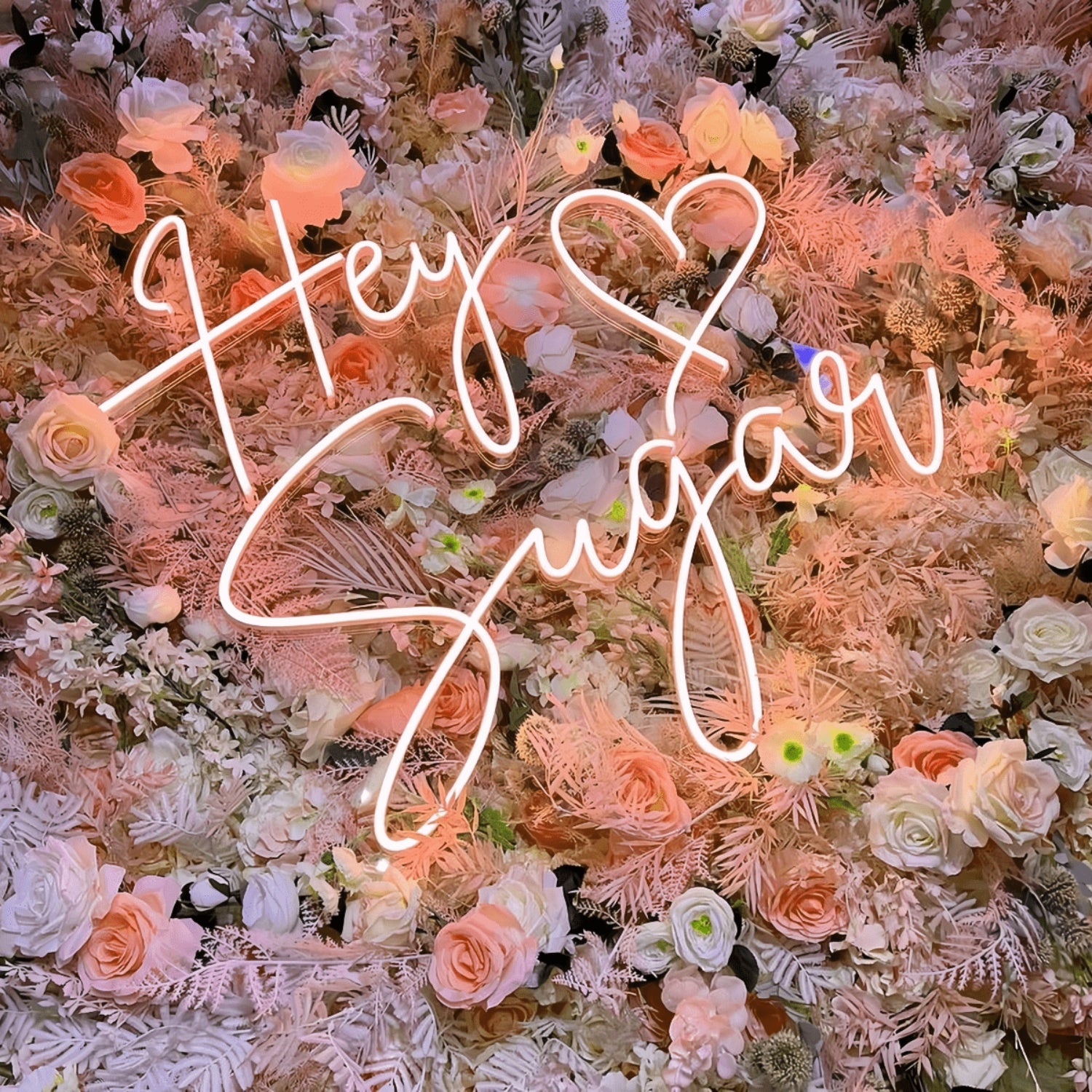 Hey Sugar Neon Sign Sweeten Up Your With Retro Charm | Shineneon