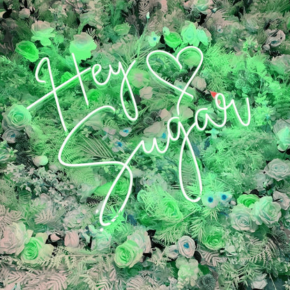 Hey Sugar Neon Sign Sweeten Up Your With Retro Charm | Shineneon