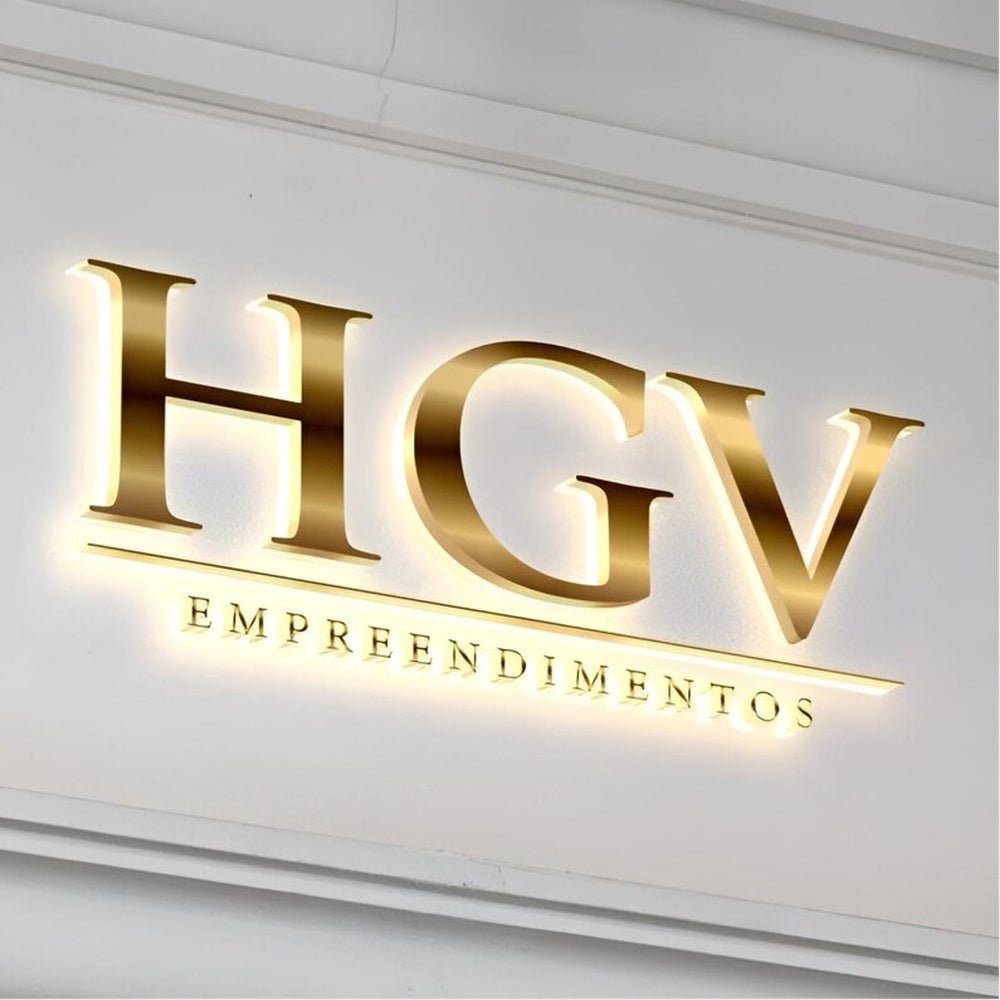 Hgv 3D Backlit Channel Letters Led Light Sign - Shineneon