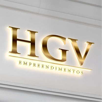 Hgv 3D Backlit Channel Letters Led Light Sign - Shineneon