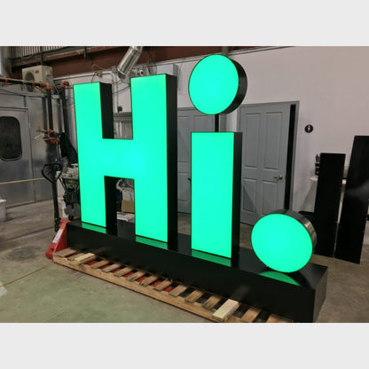 Hi 3D Frontlit Channel Letters Led Light Sign