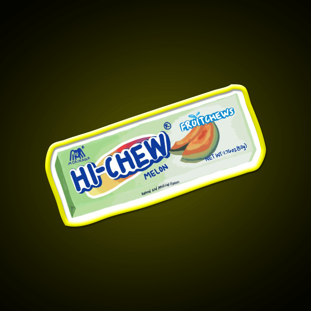 Hi Chew Melon Snack Food Led Neon Sign Rgb Color - Shineneon
