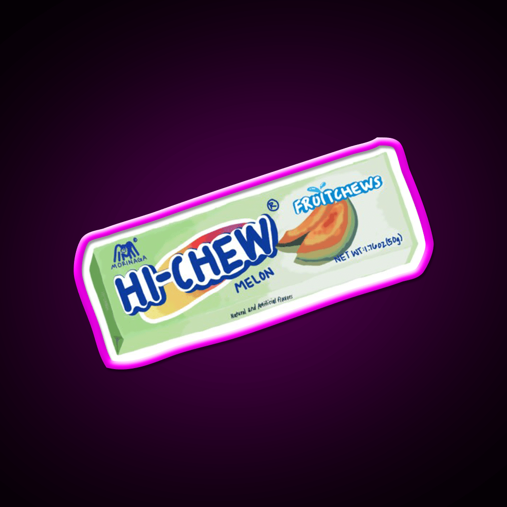 Hi Chew Melon Snack Food Led Neon Sign Rgb Color - Shineneon