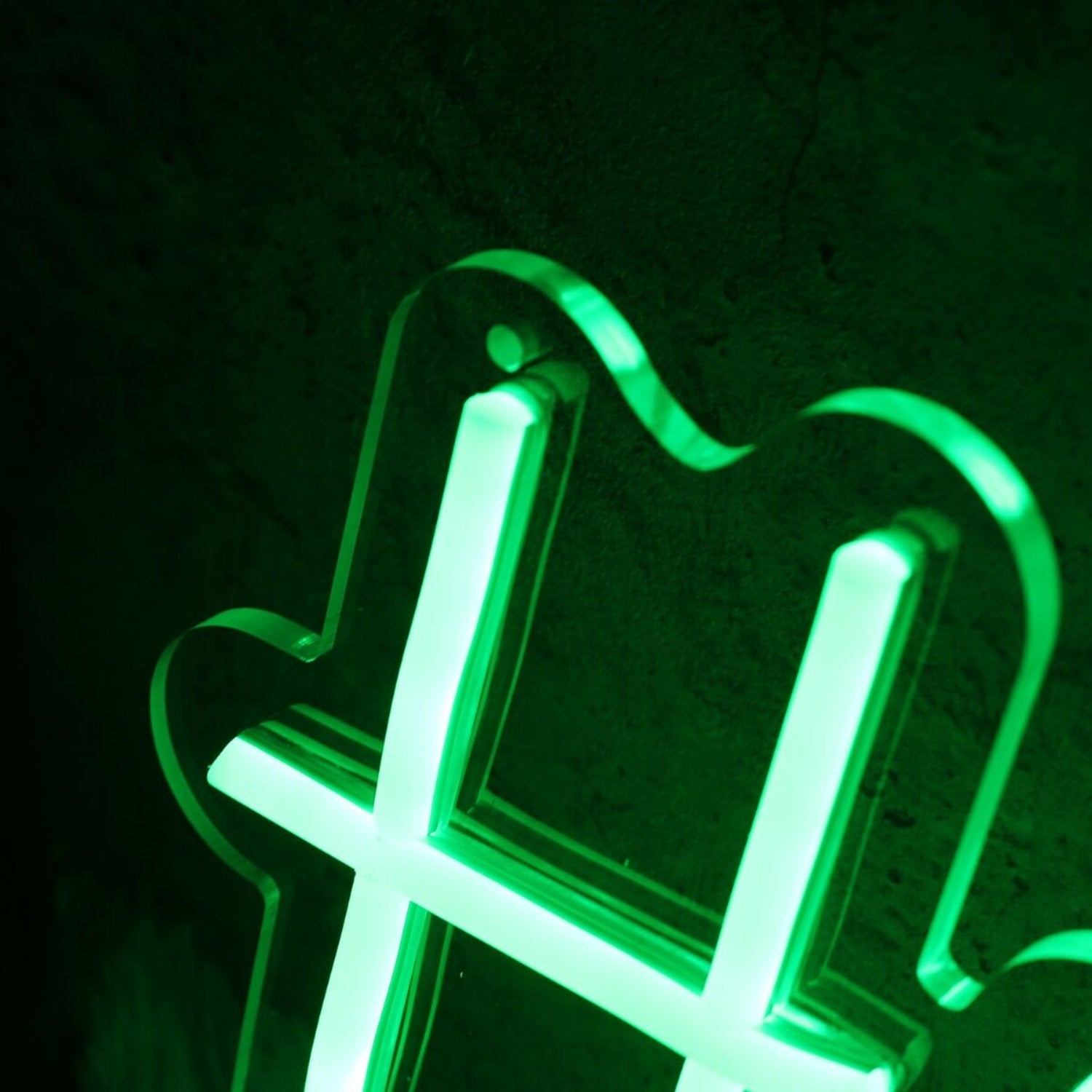 Hi Roomie Green Led Neon Sign - Shineneon