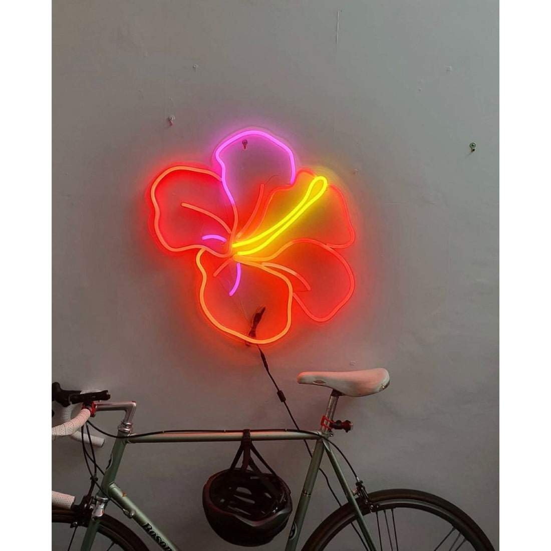 Hibiscus Led Sign Business Neon Sign