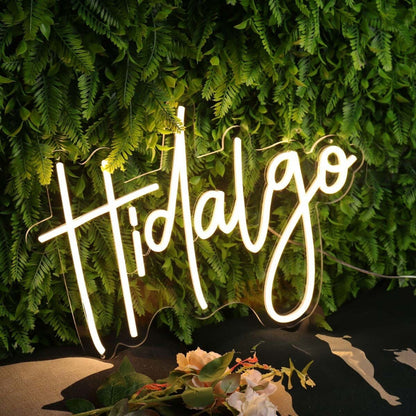 Hidalgo Yellow Led Neon Sign - Shineneon