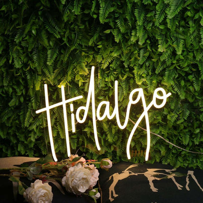 Hidalgo Yellow Led Neon Sign - Shineneon