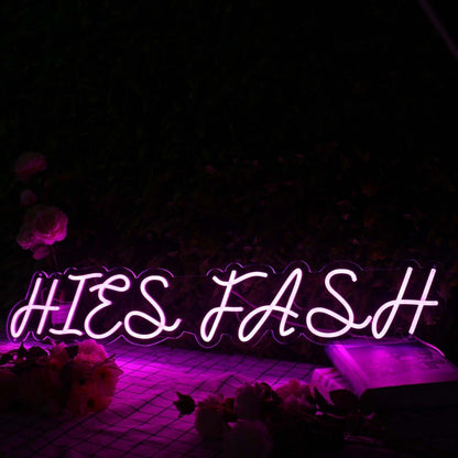 Hies Fash Purple Led Neon Sign | Shineneon