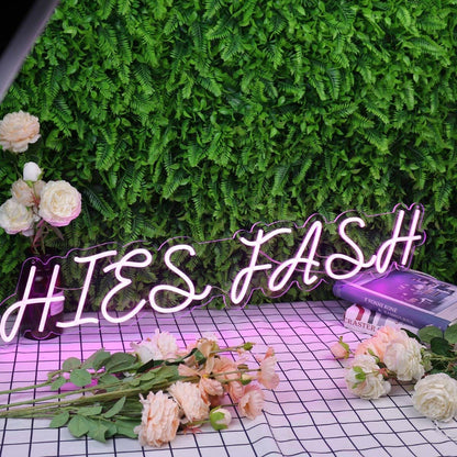 Hies Fash Purple Led Neon Sign - Shineneon