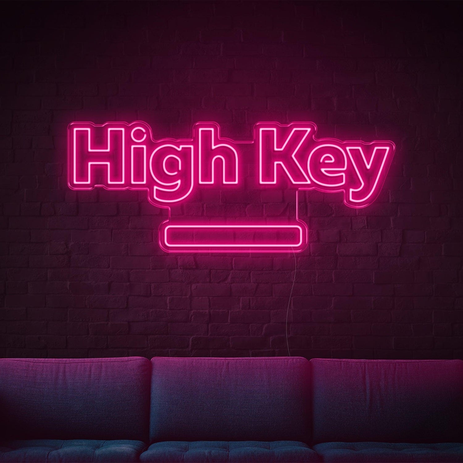 High Key White Led Neon Sign With Modern Design For Indoor Decor | Shineneon