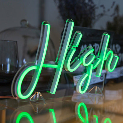 High Led Neon Sign Cheeky And Energetic Expression - Shineneon