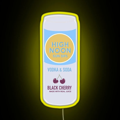 High Noon Black Cherry Rgb Led Neon Sign Pop Wall Art - Shineneon