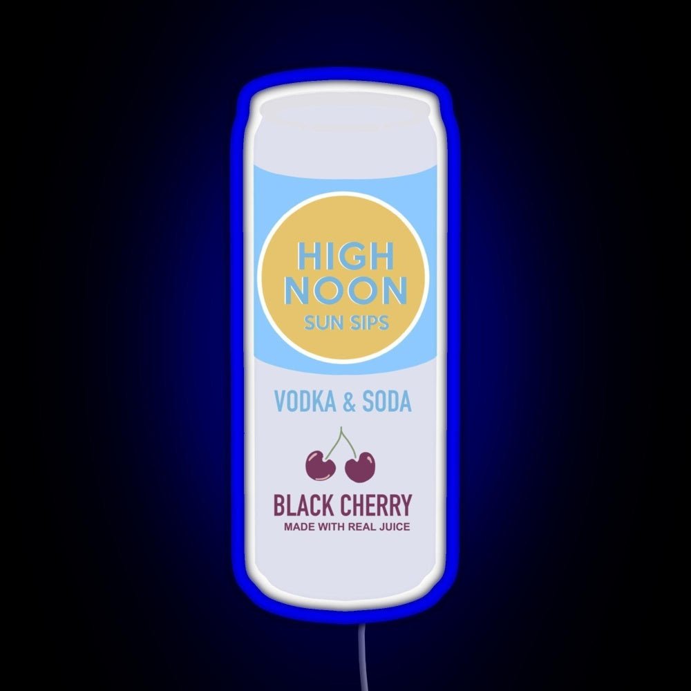 High Noon Black Cherry Rgb Led Neon Sign Pop Wall Art - Shineneon