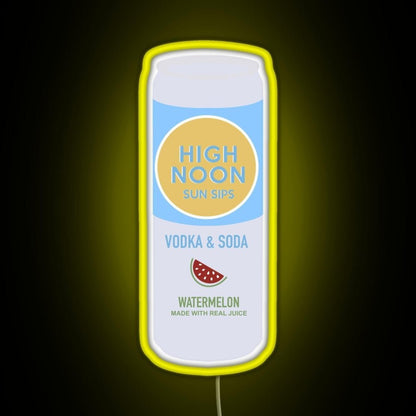 High Noon Watermelon Rgb Led Neon Sign Pop Wall Art - Shineneon