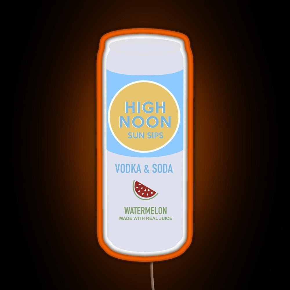 High Noon Watermelon Rgb Led Neon Sign Pop Wall Art - Shineneon