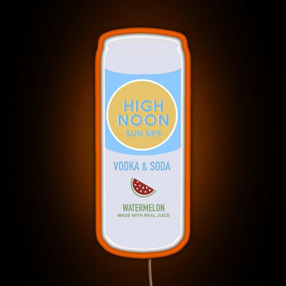 High Noon Watermelon Rgb Led Neon Sign Pop Wall Art - Shineneon