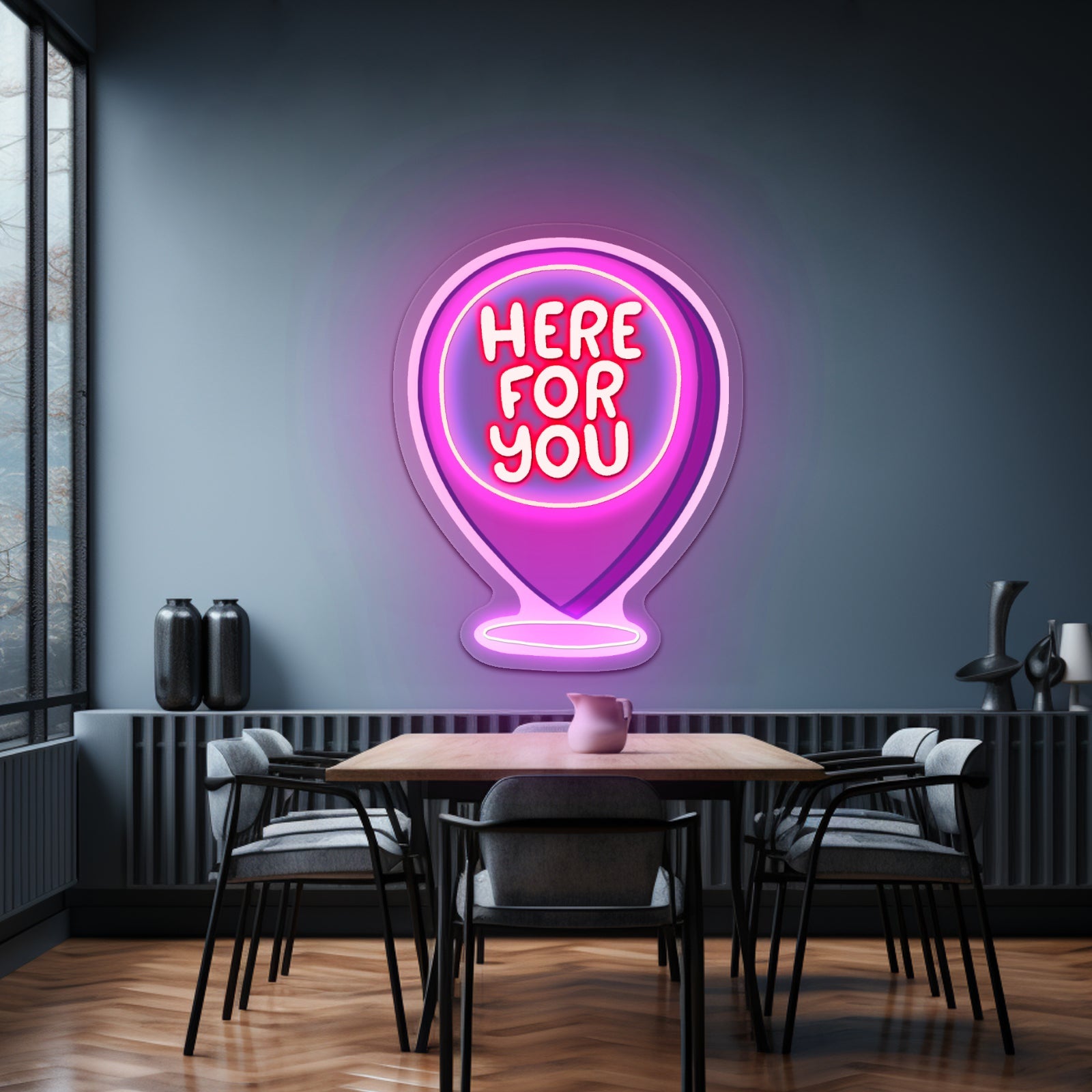 High School Dxd Issei Pop Art Oppai Artwork Large Neon Signs - Shineneon