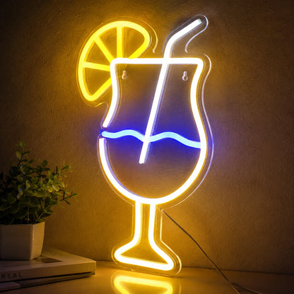 Highball Cocktail Neon Sign LED Neon Sign high-converting product image