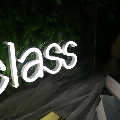 Highclass White Led Neon Sign - Shineneon