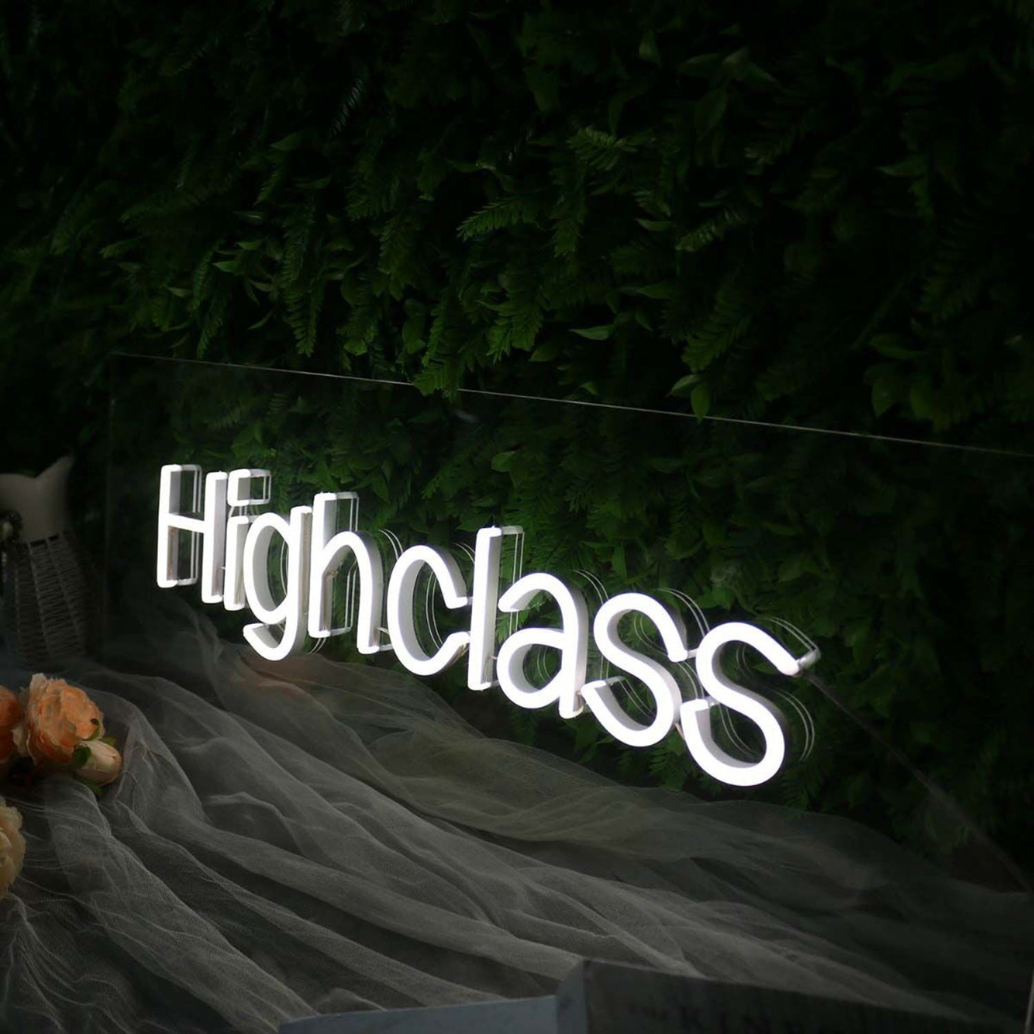 Highclass White Led Neon Sign - Shineneon