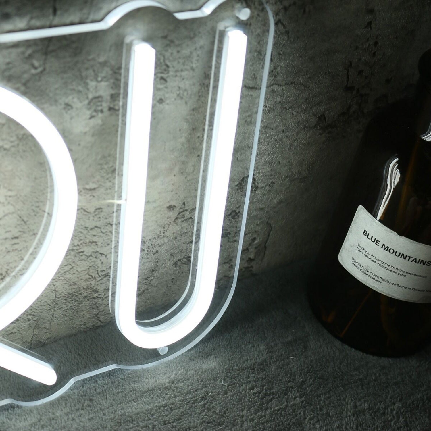 Hikaru White Custom Led Neon Sign - Shineneon