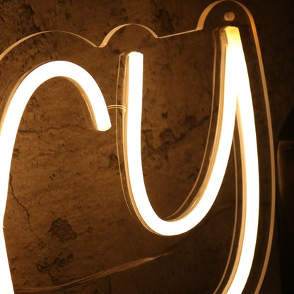 Hillary Yellow Led Neon Sign - Shineneon