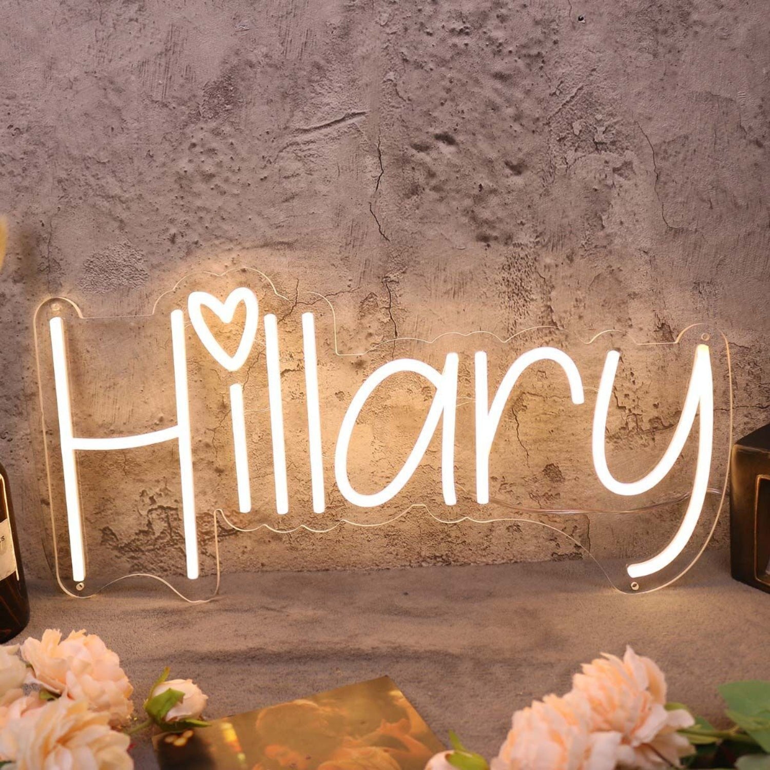 Hillary Yellow Led Neon Sign - Shineneon