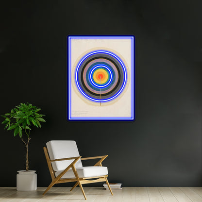 Hilma Af Klint Series Viii Picture Of The Starting Point March 1920 Wall Artwork Neon Signs