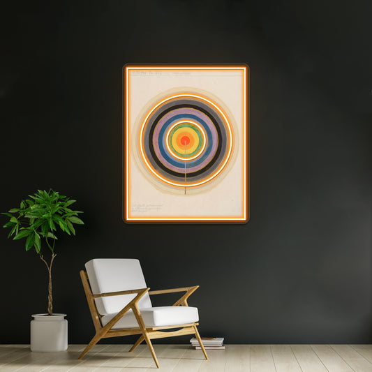 Hilma Af Klint Series Viii Picture Of The Starting Point March 1920 Wall Artwork Neon Signs