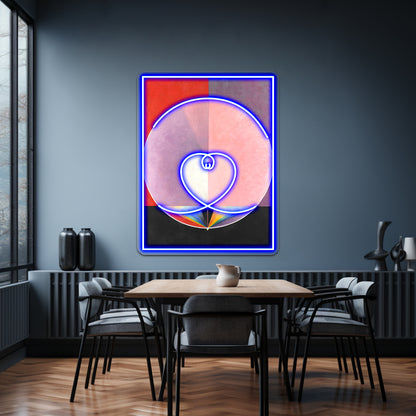 Hilma Af Klint The Dove No 02 Group Ixuw No 26 Wall Artwork Neon Signs