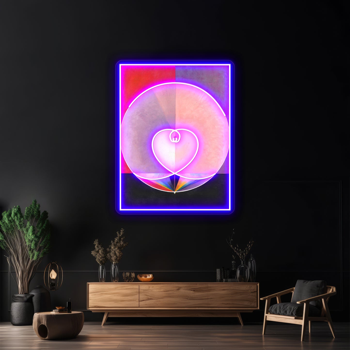 Hilma Af Klint The Dove No 02 Group Ixuw No 26 Wall Artwork Neon Signs