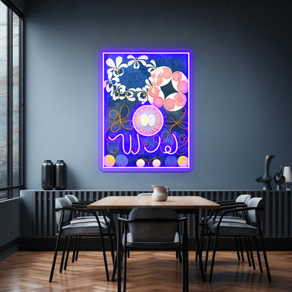 Hilma Af Klint The Ten Largest No 01 Childhood Group Iv Wall Artwork Neon Signs