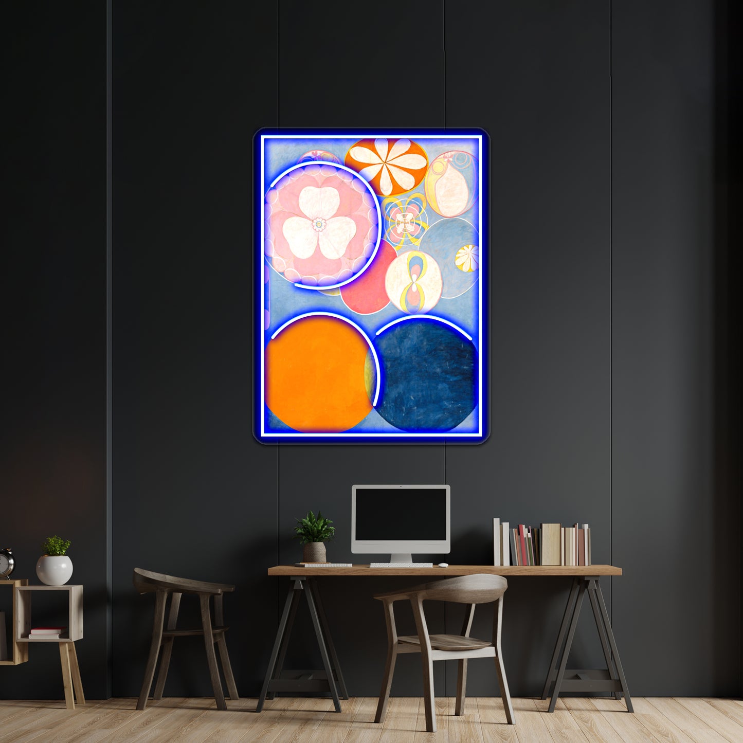 Hilma Af Klint The Ten Largest No 02 Childhood Group Iv Wall Artwork Neon Signs