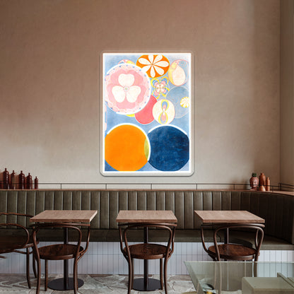 Hilma Af Klint The Ten Largest No 02 Childhood Group Iv Wall Artwork Neon Signs