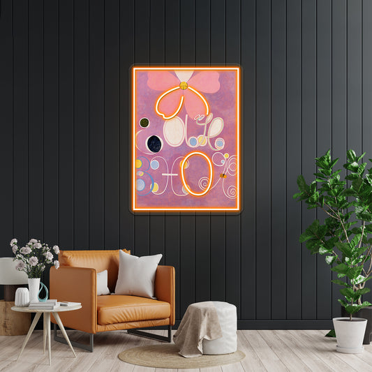 Hilma Af Klint The Ten Largest No 05 Adulthood Group Iv Wall Artwork Neon Signs