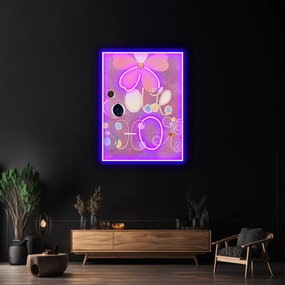 Hilma Af Klint The Ten Largest No 05 Adulthood Group Iv Wall Artwork Neon Signs