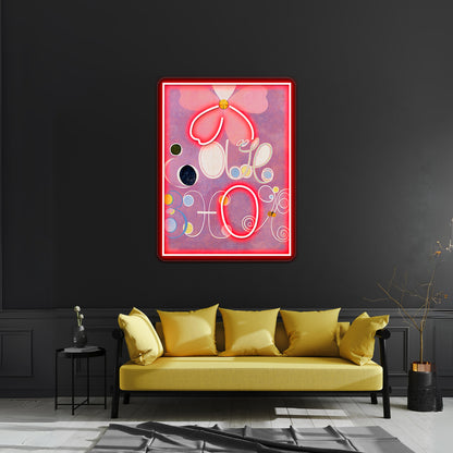 Hilma Af Klint The Ten Largest No 05 Adulthood Group Iv Wall Artwork Neon Signs