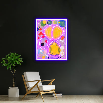 Hilma Af Klint The Ten Largest No 07 Adulthood Group Iv Wall Artwork Neon Signs