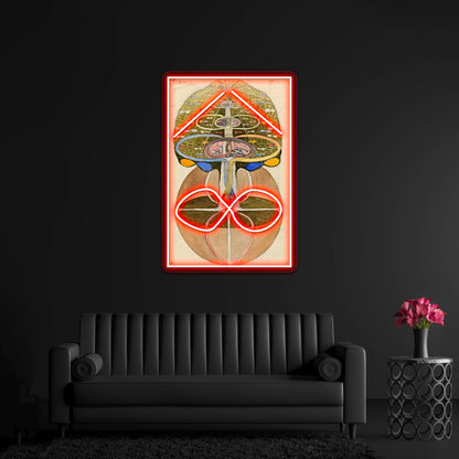 Hilma Af Klint Tree Of Knowledge No 1 1913 Wall Artwork Neon Signs