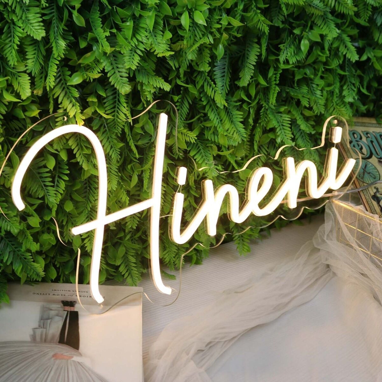 Hineni Yellow Led Neon Sign - Shineneon