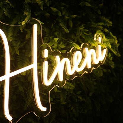 Hineni Yellow Led Neon Sign | Shineneon