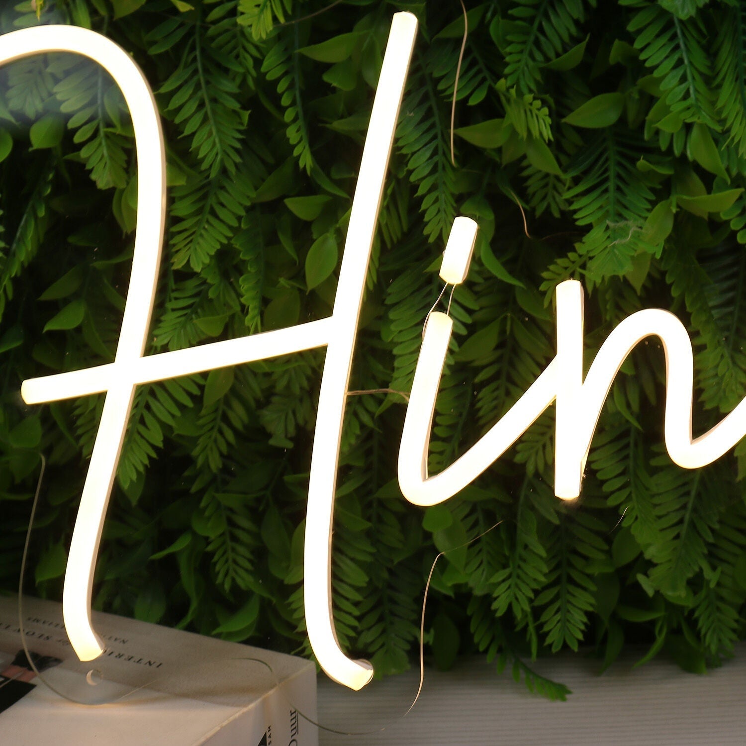 Hineni Yellow Led Neon Sign - Shineneon